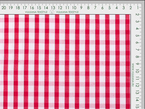 Клетка ЗАРАНО БЛОК из поликоттона - красный