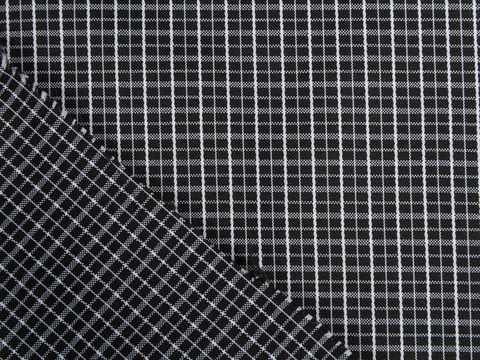 Ткань LOTUS CHK-D01 C002(black-white)