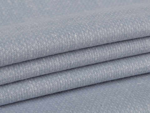 Имитация льна МАЙ ИРЭН из поликоттона - серый