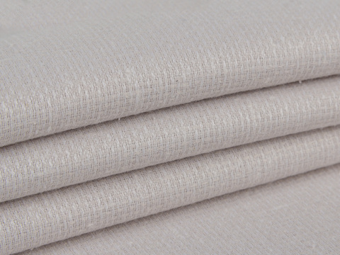 Имитация льна МАЙ ИРЭН из поликоттона - бежевый