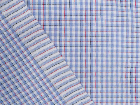 Ткань ZARANO CUBE CHK-C001(blue)