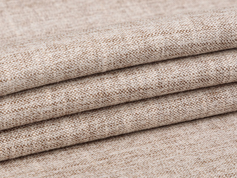 Имитация льна ЛИНЕН БЛЭНК из поливискозы с добавлением хлопка - бежевый