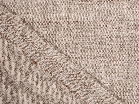 Имитация льна ЛИНЕН БЛЭНК из поливискозы с добавлением хлопка - бежевый