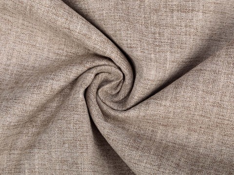 Имитация льна ЛИНЕН БЛЭНК из поливискозы с добавлением хлопка - бежевый