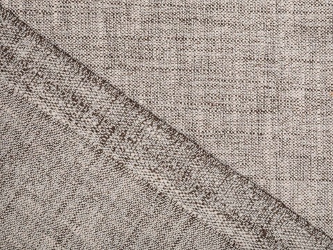 Имитация льна ЛИНЕН БЛЭНК из поливискозы с добавлением хлопка - серо-бежевый