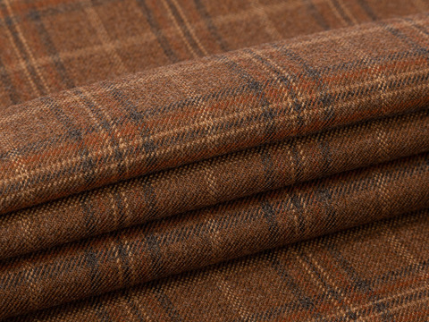 Ткань MILAN CHK-D18 C001(pumpkin-grey)