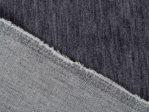 Ткань DENIM LYC-C001(black)