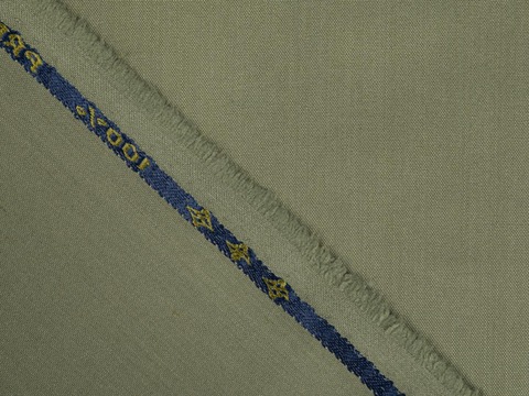 Поплин БЛЭКБЕРРИ из поливискозы - хаки