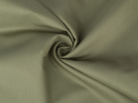 Поплин БЛЭКБЕРРИ из поливискозы - хаки