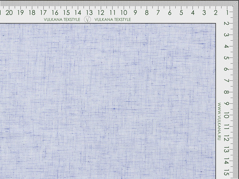 Имитация льна AWARD из хлопка тенсель - синий