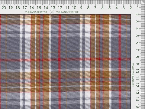 Ткань BULLET PROOF CHK-D04 C001(grey-brown)