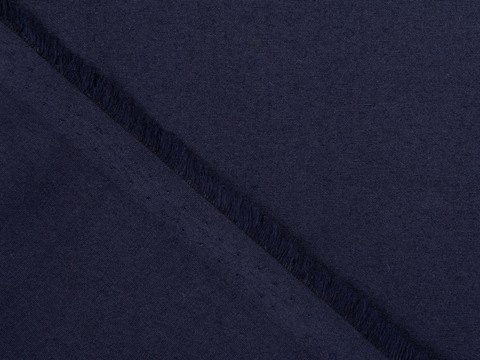 Поплин БРИЛЛИАНТ из поликоттона стрейч - синий