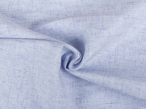 Имитация льна AWARD из хлопка тенсель - синий