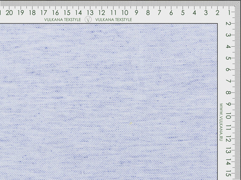 Твил КАБИРА из хлопка - голубой