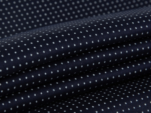 Ткань BUTTER PRINT-D11 C001(navy)