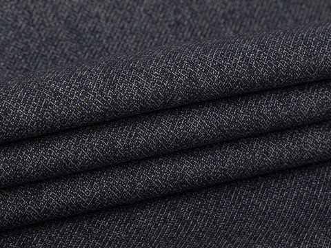 Имитация джинсы ЛЮНЕКС из поливискозы - черный