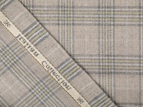 Ткань MILAN CHK-D19 C001(light grey-anthra)