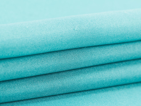 Креп ШОУЛД ХИВ из поливискозы - бирюзовый