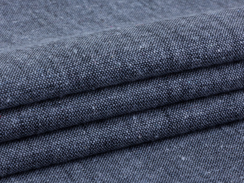 Ткань JACK LINEN MEL-D35 C001(dark grey)
