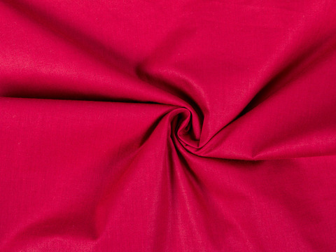 Красная гранатовая ткань полиэстер с хлопком