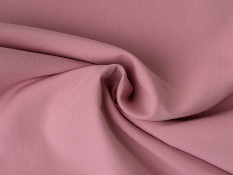 Поплин ЛАКИ СЕВЕН из поливискозы - пыльный розовый