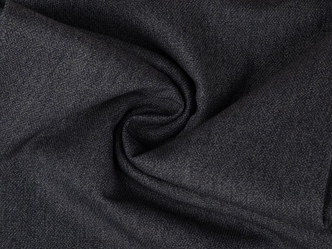 Имитация джинсы ЛЮНЕКС из поливискозы - черный