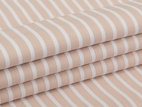 Полоска поплин ЗАРАНО ПАУДЕР из поликоттона - пыльная роза