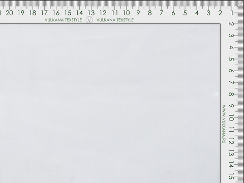 Лёгкая хлопковая однотонная белая ткань