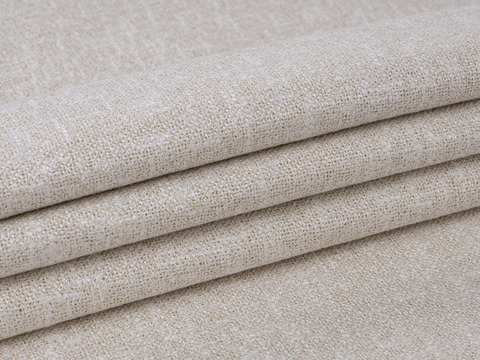 Ткань бежевого цвета из полиэстера и вискозы