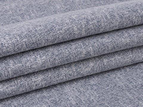 Ткань сине-серого цвета из полиэстера и вискозы