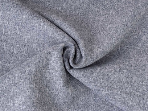 Ткань сине-серого цвета из полиэстера и вискозы